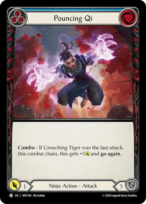 Pouncing Qi (Blue) [Part the Mistveil] - Flesh And Blood Single