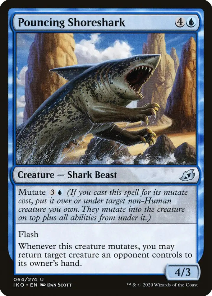Pouncing Shoreshark [Ikoria: Lair of Behemoths] - MTG Single