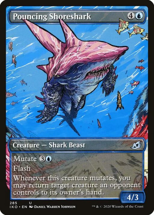 Pouncing Shoreshark (Showcase) [Ikoria: Lair of Behemoths] - MTG Single