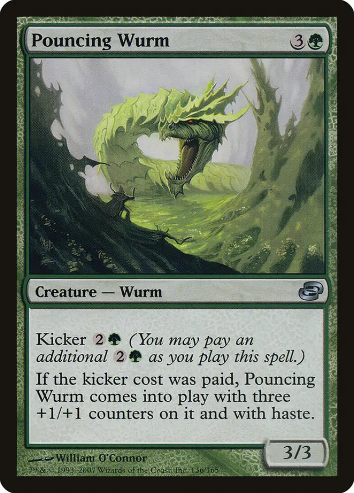 Pouncing Wurm [Planar Chaos] - MTG Single