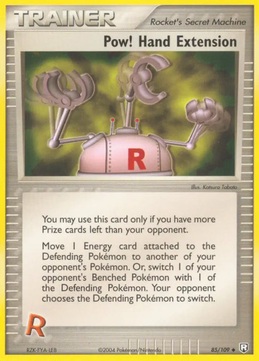 Pow! Hand Extension (85/109) [EX: Team Rocket Returns] - Pokemon Single