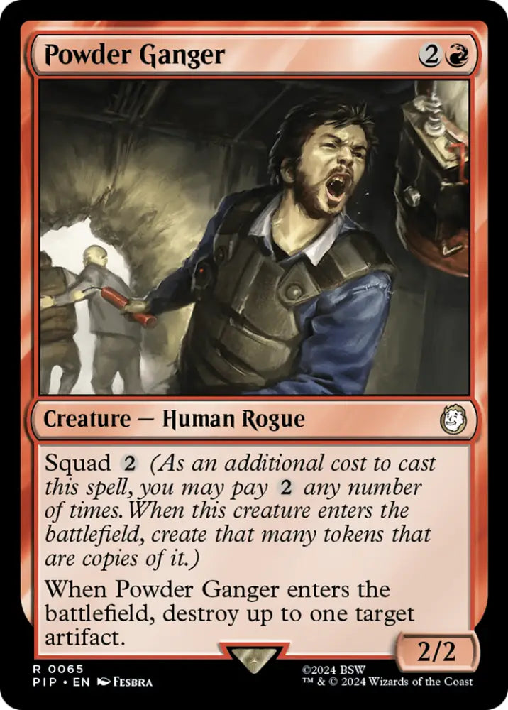 Powder Ganger [Fallout] - MTG Single
