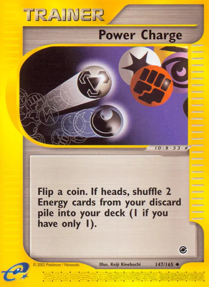 Power Charge (147/165) [Expedition: Base Set] - Pokemon Single