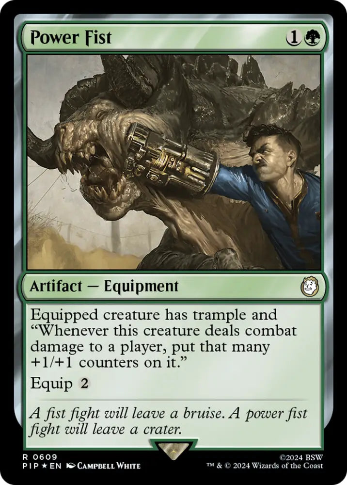 Power Fist (Surge Foil) [Fallout] - MTG Single
