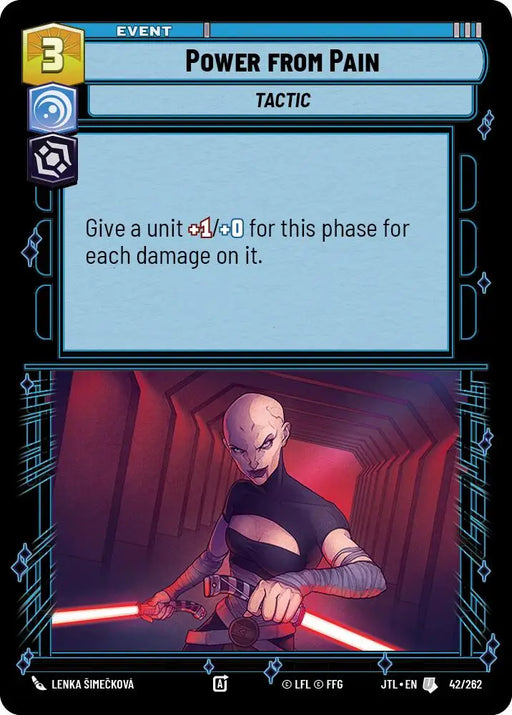 Power from Pain (042/257) [Jump to Lightspeed] - Star Wars: Unlimited Single
