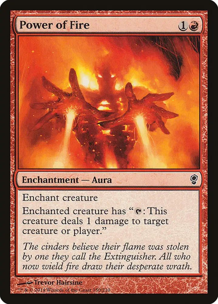 Power of Fire [Conspiracy] - MTG Single