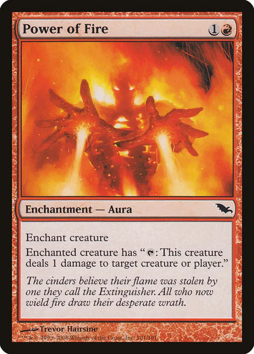 Power of Fire [Shadowmoor] - MTG Single