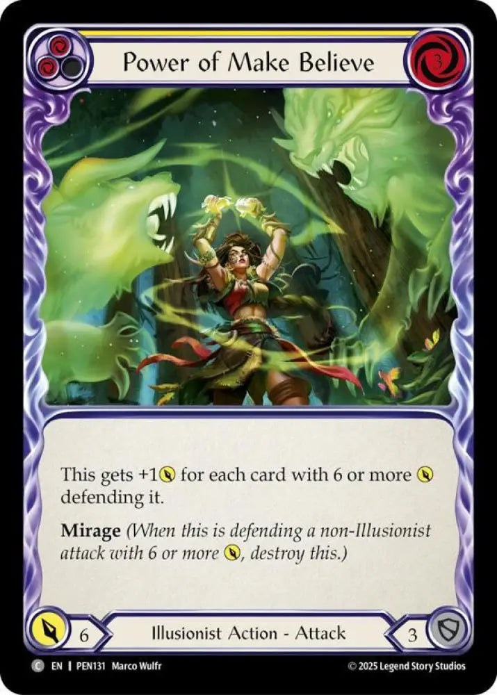 Power Of Make Believe (Yellow) (PEN131) [Compendium of Rathe]