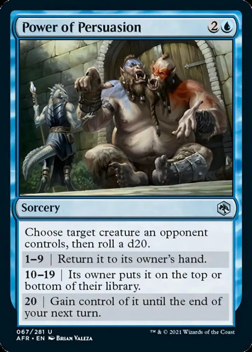 Power of Persuasion [Dungeons & Dragons: Adventures in the Forgotten Realms] - MTG Single