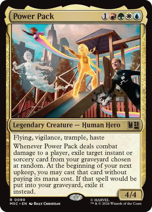 Power Pack (90) [Marvel Super Heroes Commander]