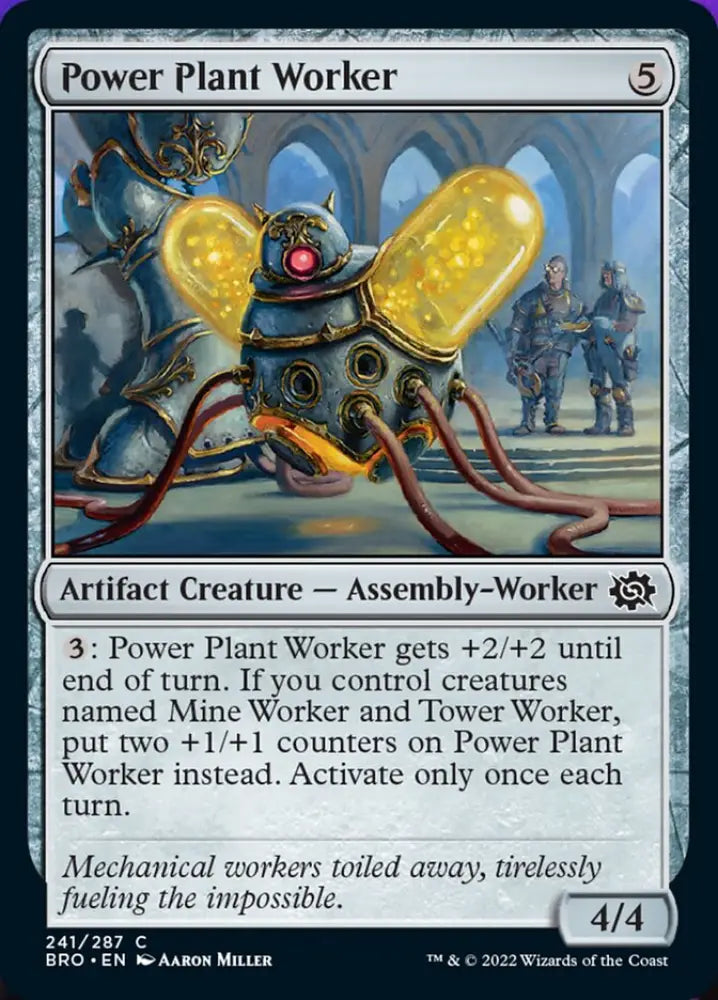 Power Plant Worker [The Brothers’ War] - MTG Single