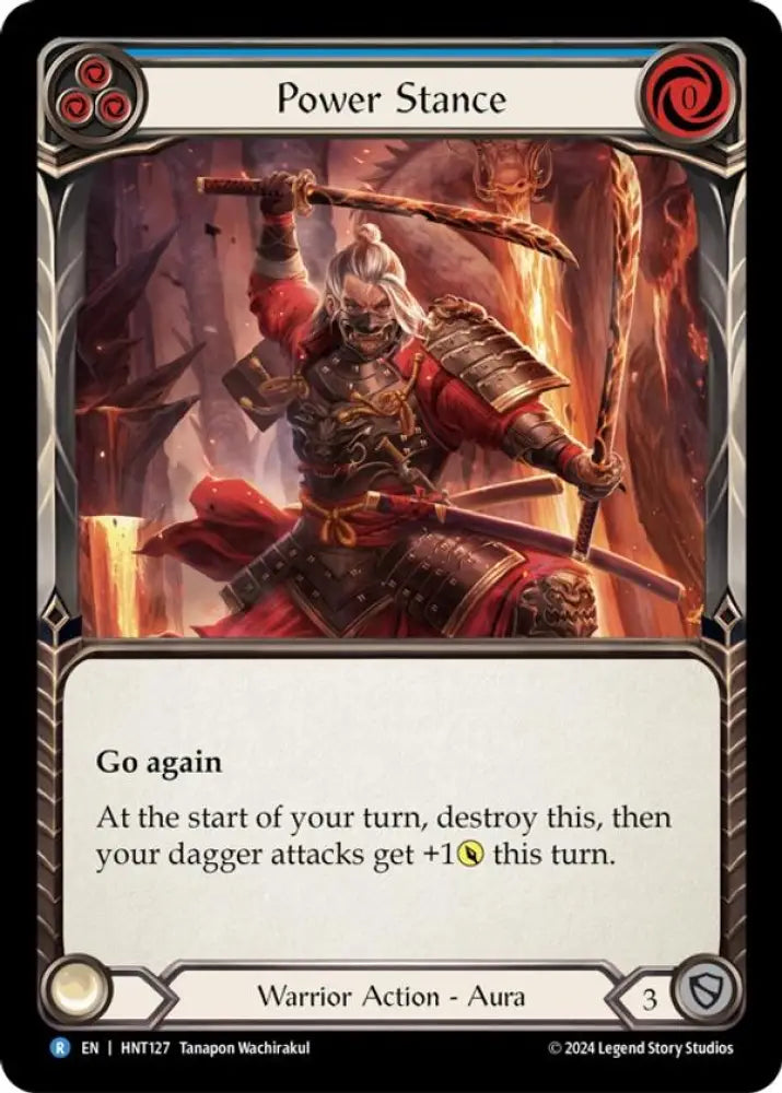Power Stance [The Hunted] - Flesh And Blood Single