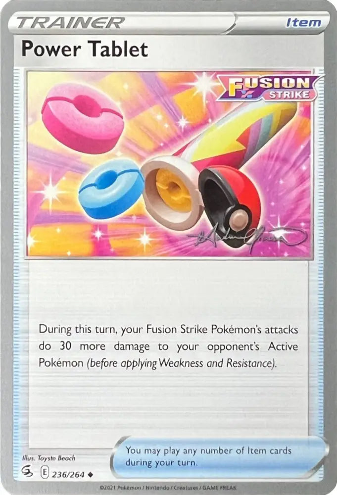 Power Tablet (236/264) (The Shape of Mew - Andre Chiasson) [World Championships 2022] - Pokemon Single
