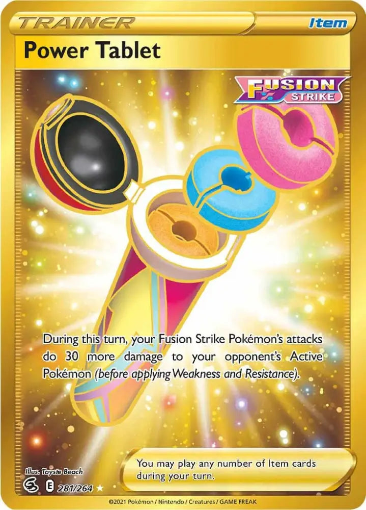 Power Tablet (281/264) [Sword & Shield: Fusion Strike] - Pokemon Single