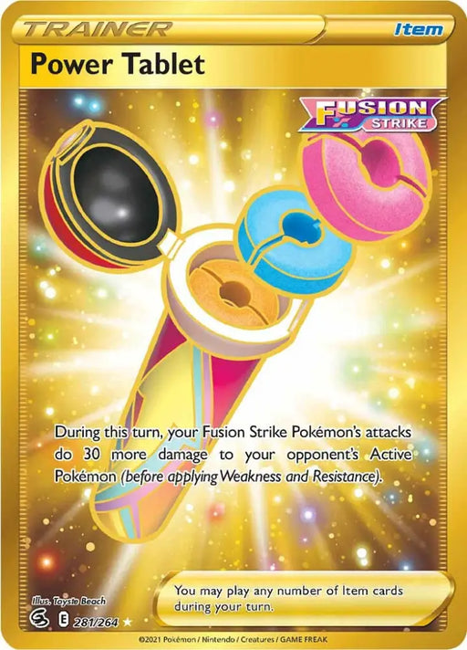 Power Tablet (281/264) [Sword & Shield: Fusion Strike] - Pokemon Single