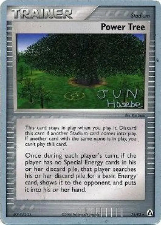 Power Tree (76/92) (Flyvees - Jun Hasebe) [World Championships 2007] - Pokemon Single
