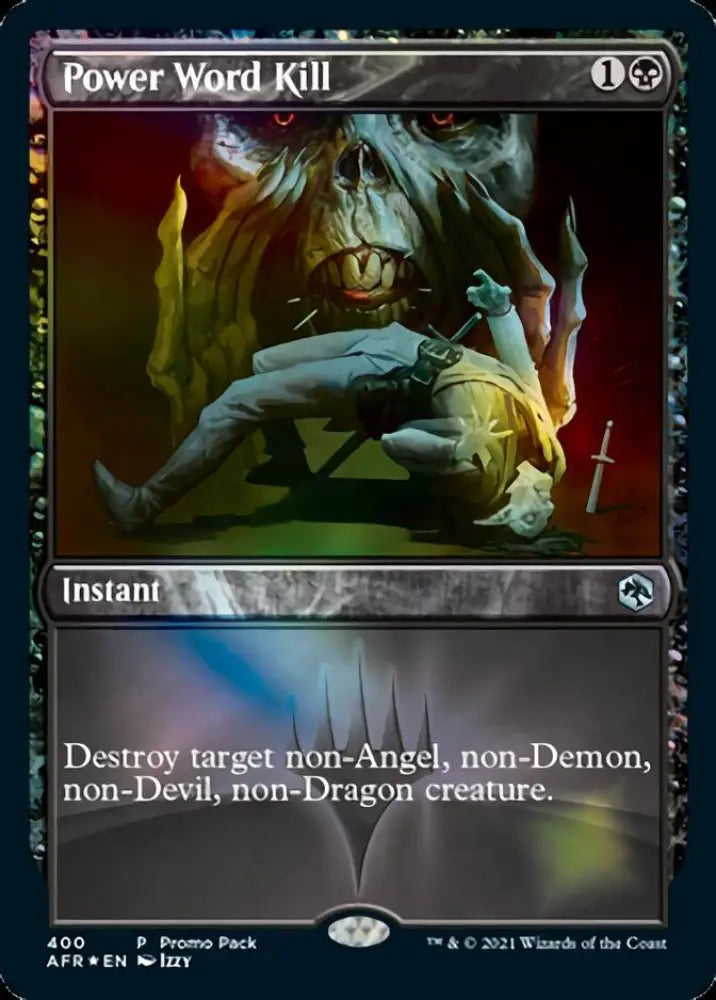 Power Word Kill (Promo Pack) [Dungeons & Dragons: Adventures in the Forgotten Realms] - MTG Single