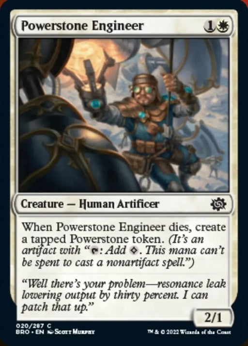Powerstone Engineer [The Brothers’ War] - MTG Single
