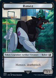 Powerstone // Ravage Double-Sided Token [The Brothers’ War Tokens] - MTG Single