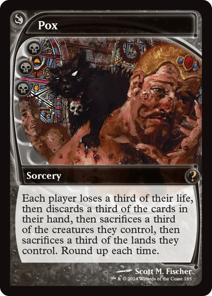 Pox (Future Sight) [Mystery Booster 2] - MTG Single