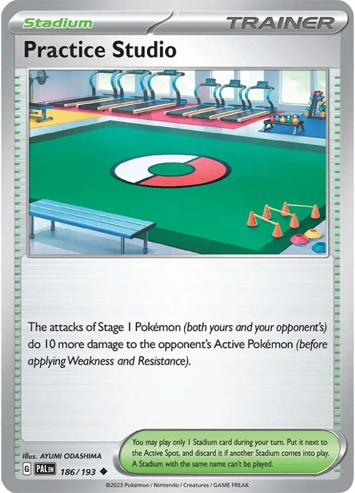 Practice Studio (186/193) [Scarlet & Violet: Paldea Evolved] - Pokemon Single