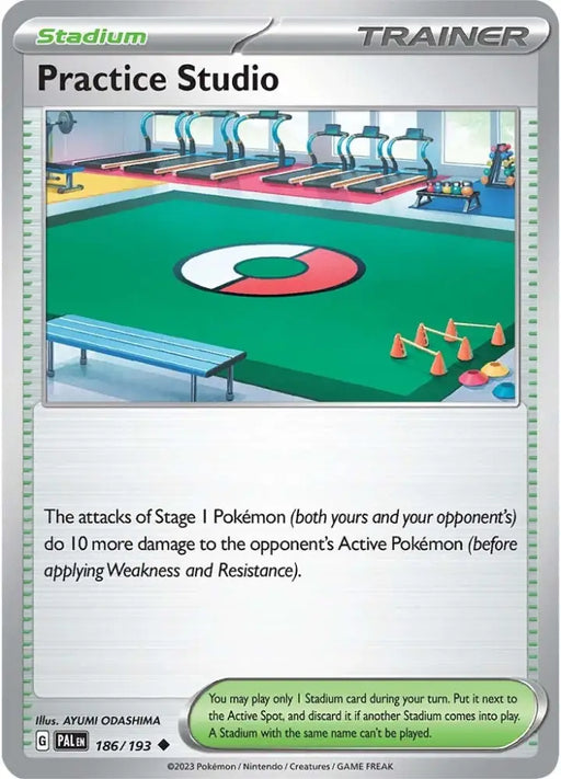 Practice Studio (186/193) [Scarlet & Violet: Paldea Evolved] - Pokemon Single