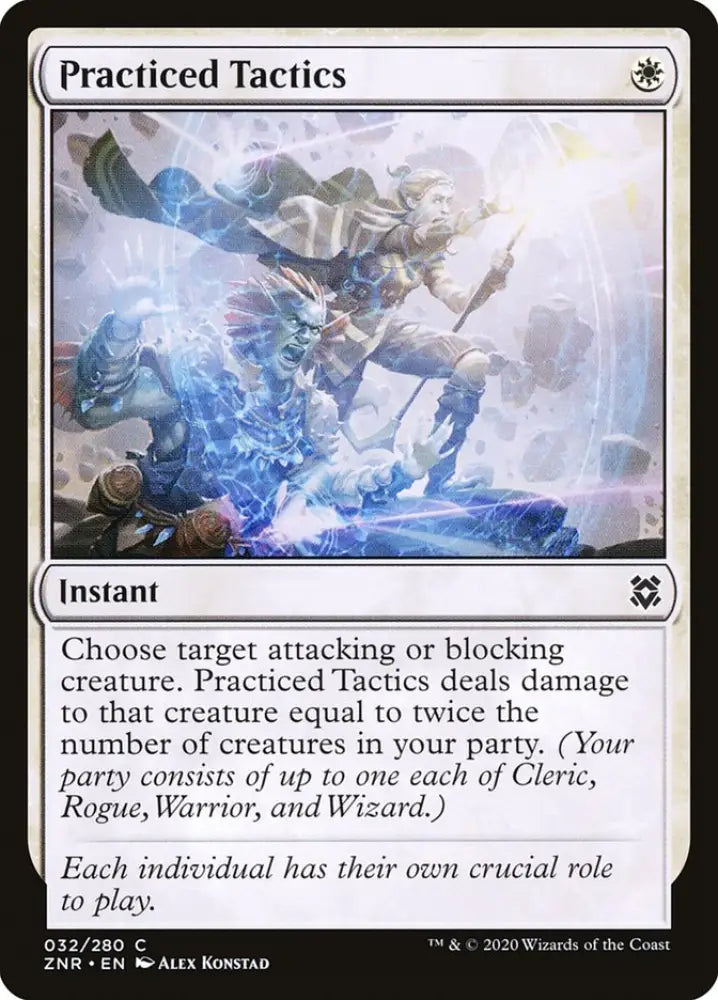 Practiced Tactics [Zendikar Rising] - MTG Single