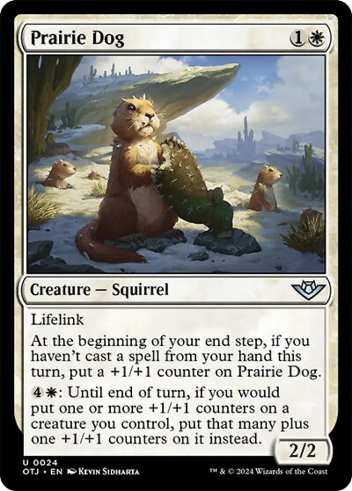 Prairie Dog [Outlaws of Thunder Junction] - MTG Single