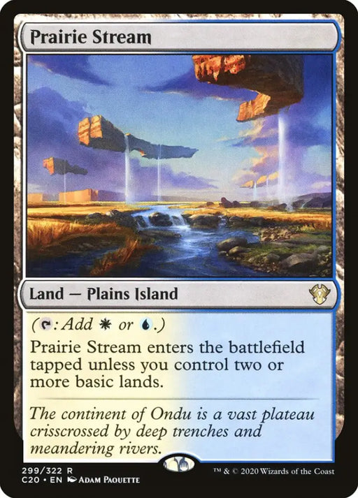 Prairie Stream [Commander 2020] - MTG Single