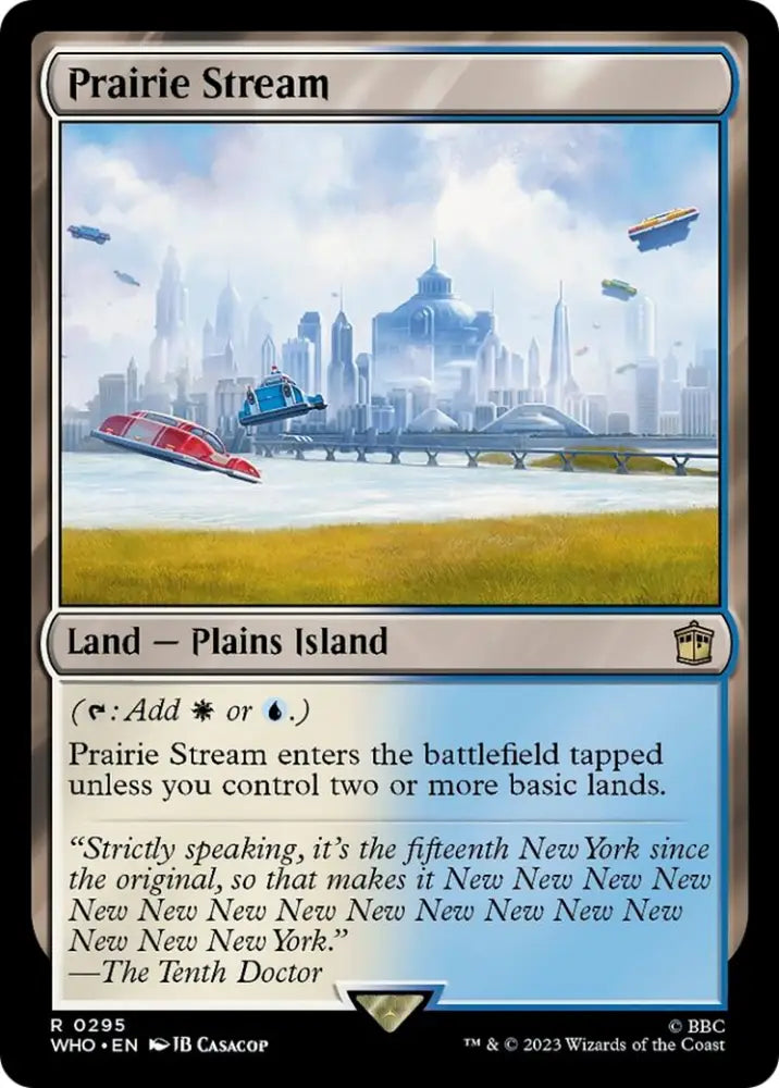 Prairie Stream [Doctor Who] - MTG Single