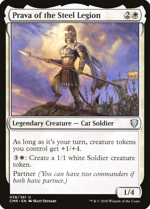 Prava of the Steel Legion [Commander Legends] - MTG Single