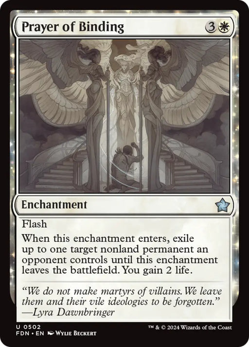 Prayer of Binding [Foundations] - MTG Single