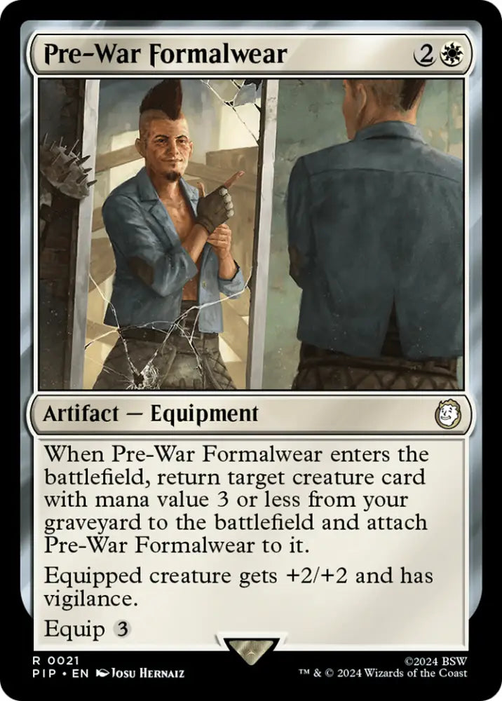 Pre-War Formalwear [Fallout] - MTG Single