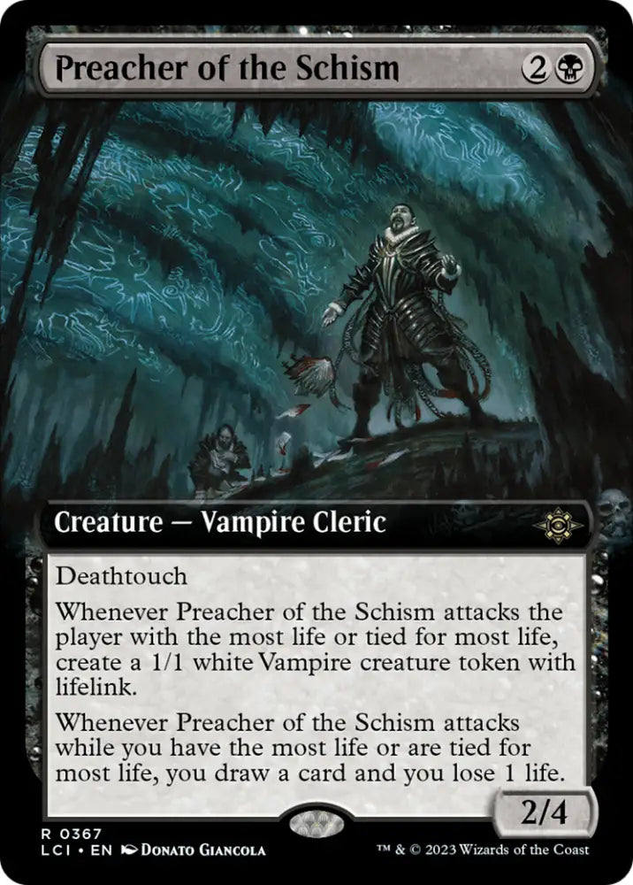 Preacher of the Schism (Extended Art) [The Lost Caverns of Ixalan] - MTG Single