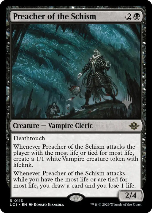 Preacher of the Schism (Promo Pack) [The Lost Caverns of Ixalan Promos] - MTG Single