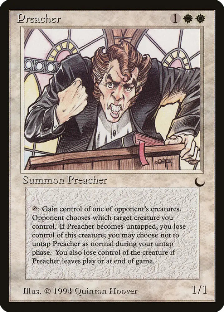 Preacher [The Dark] - MTG Single