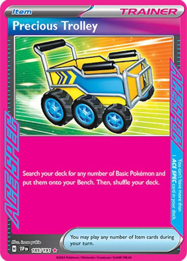 Precious Trolley (185/191) [Scarlet & Violet: Surging Sparks] - Pokemon Single