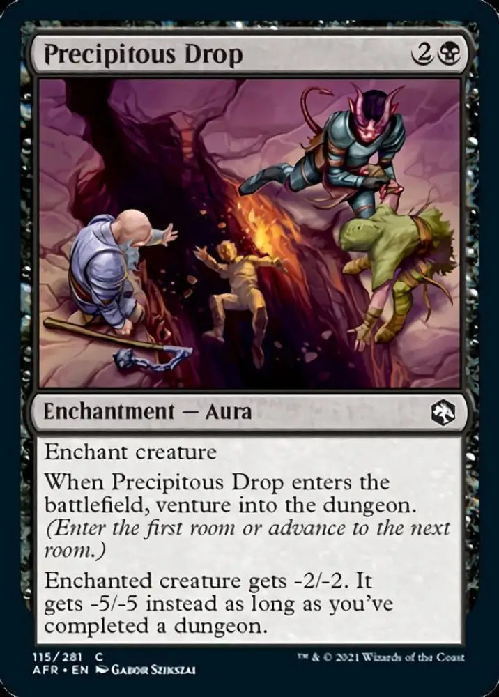 Precipitous Drop [Dungeons & Dragons: Adventures in the Forgotten Realms] - MTG Single