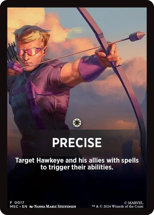 Precise Theme Card (17) [Marvel Super Heroes Commander]