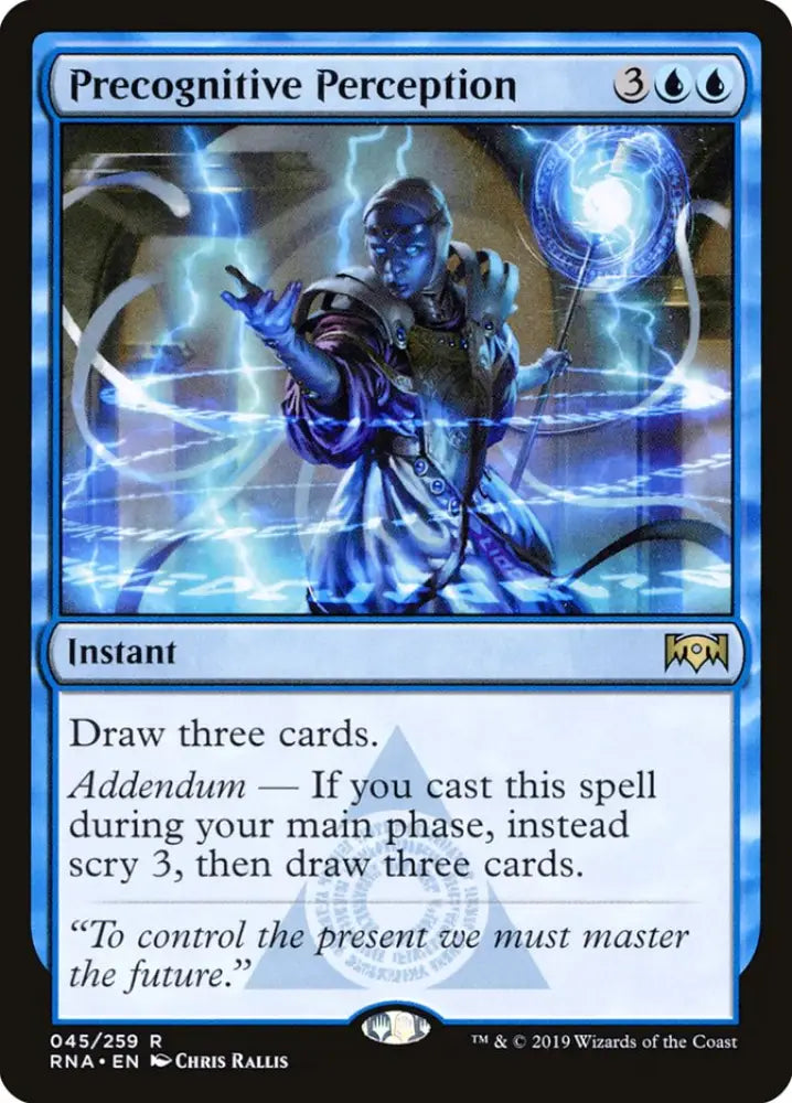 Precognitive Perception [Ravnica Allegiance] - MTG Single