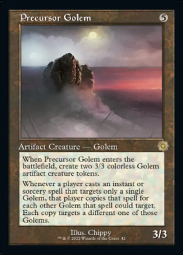 Precursor Golem (Retro) [The Brothers’ War Retro Artifacts] - MTG Single