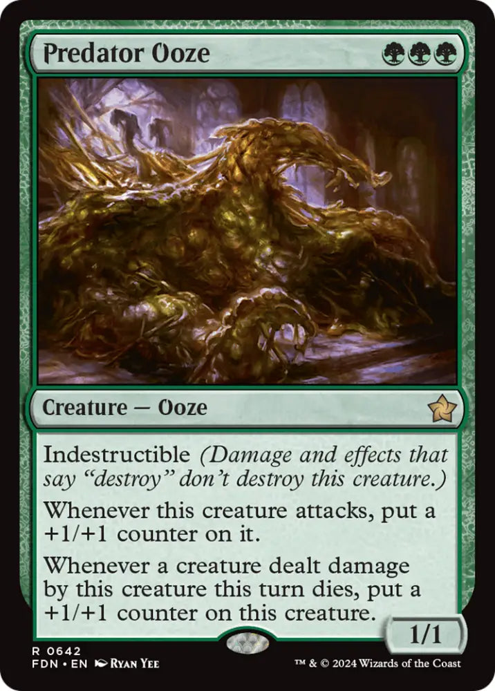 Predator Ooze [Foundations] - MTG Single