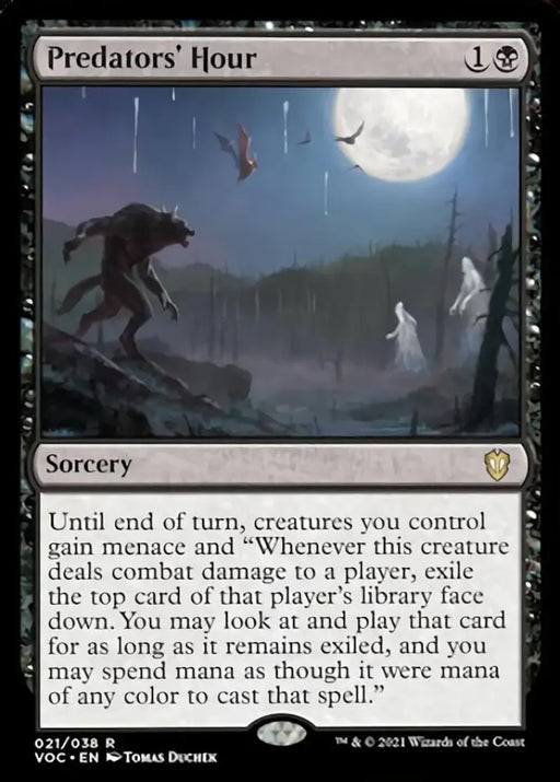 Predators’ Hour [Innistrad: Crimson Vow Commander] - MTG Single