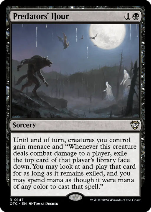 Predators’ Hour [Outlaws of Thunder Junction Commander] - MTG Single