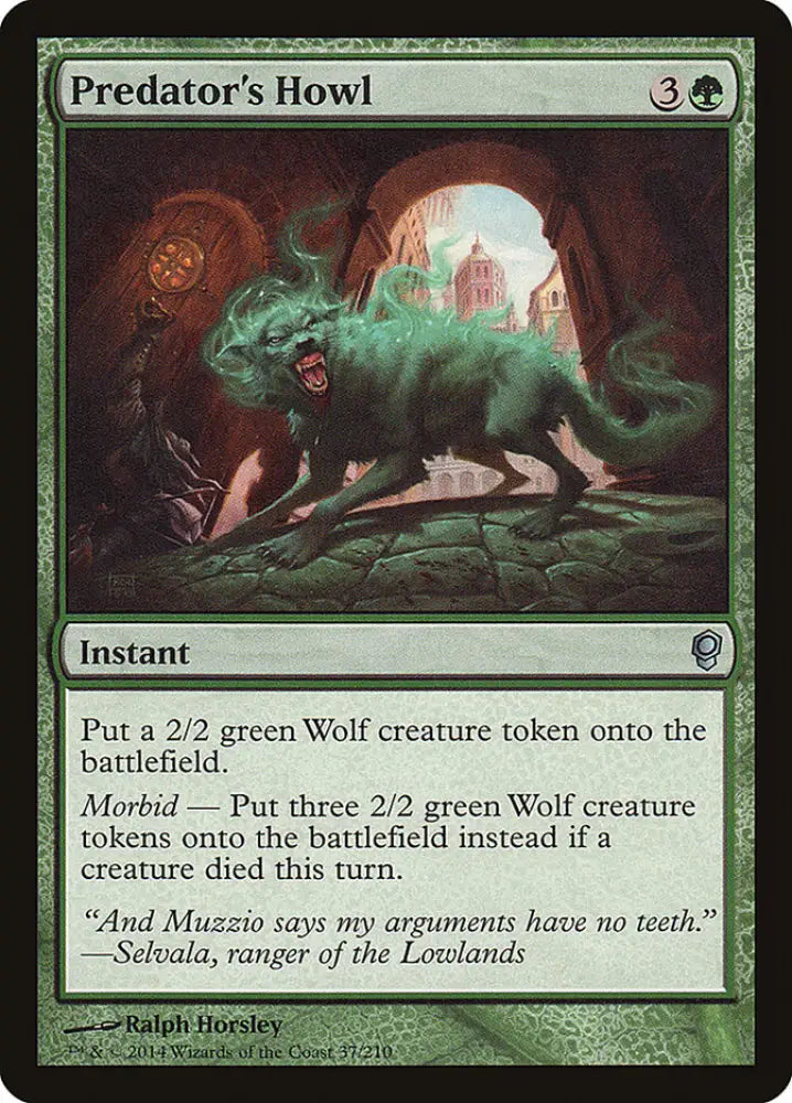 Predator’s Howl [Conspiracy] - MTG Single