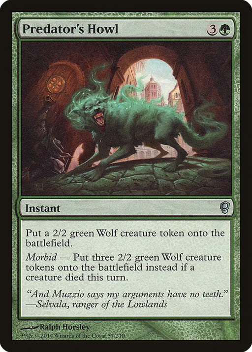 Predator’s Howl [Conspiracy] - MTG Single