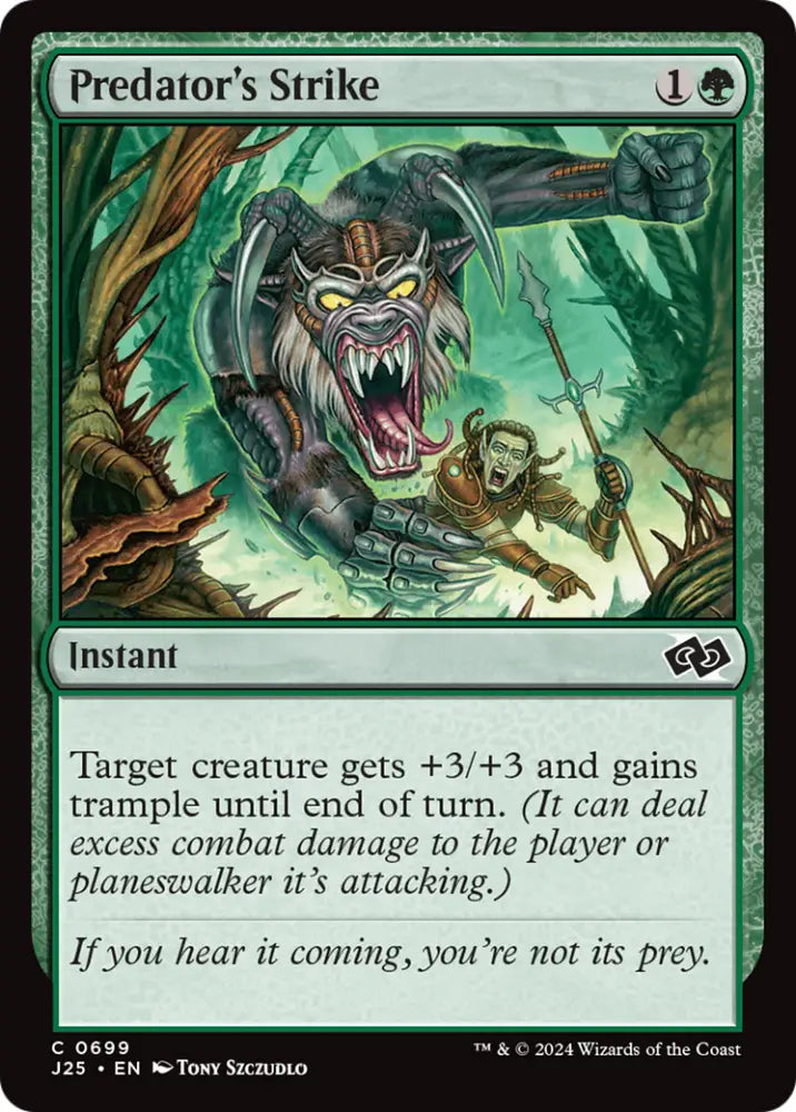 Predator’s Strike [Foundations Jumpstart] - MTG Single