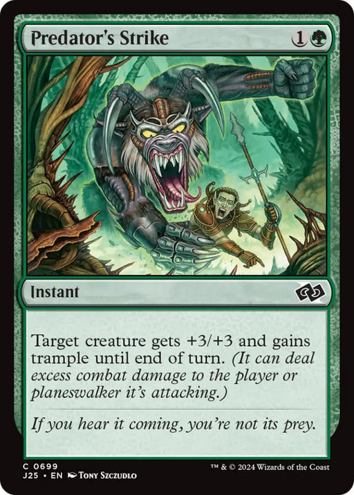 Predator’s Strike [Foundations Jumpstart] - MTG Single