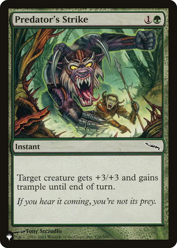 Predator’s Strike [The List] - MTG Single