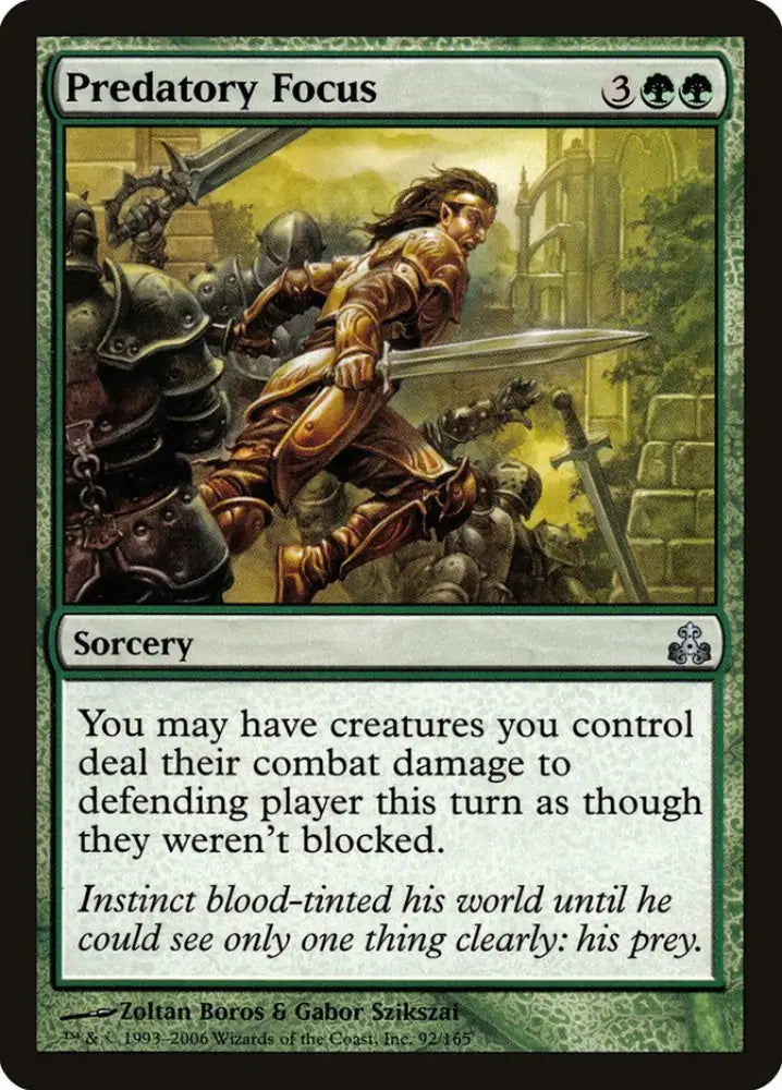 Predatory Focus [Guildpact] - MTG Single